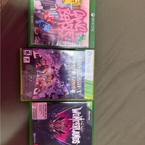 360 Video Game Bundle - Green Cases